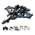 thumbnail image 1 of Avión de control remoto RC Avión para niños Regalos para niños Detección Anticaída Acrobacia Azul 2RC, 1 of 7