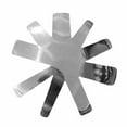 thumbnail image 7 of D-GROEE 3Pcs French Nail Trimmer Plate, Easy French Smile Line Elegance & Style V-Shape Art Edge Trimmer The Tip Line Cutter, Diy Plate Module Stainless Steel Nail Manicure Edge Trimmer Tool, 7 of 7