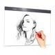 thumbnail image 1 of A2 Gran caja de almohadilla de luz LED ultrafina Panel de trazado de pintura Tablero de tra Carevas Trazador de dibujo, 1 of 7