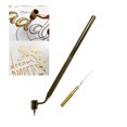 thumbnail image 3 of Seitruly Pluma de pintura de línea fina con punta inclinada para detallar, fácil limpieza, pluma de pintura de línea fina inclinada pinturas Oro 0.5 mm, 3 of 6