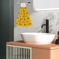 thumbnail image 5 of Disketp Leopard Print Hanging Kitchen Towel Tie Towels Tea Bar Dish Cloths Dry Towel for Laundry Room Decor (18*14in), 5 of 7