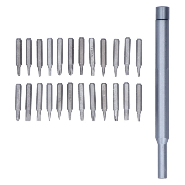 Juego de Puntas de destornillador BuyWeek 24 Puntas de Acero de aleación