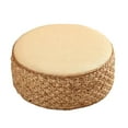 thumbnail image 4 of DOLITY Rattan Seat Cushion Comfortable Rattan Tatami Cushion for Balcony Patio Sofa Beige, 4 of 9