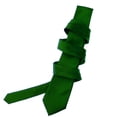 thumbnail image 3 of Solid Kelly Green Ties by K. Alexander Necktie Mens Tie, 3 of 5