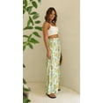 thumbnail image 6 of Wide Leg Pants Woman Flowy Floral Palazzo Pants for Women High Waisted Summer Casual Trousers Pineapple Print XXL, 6 of 7