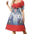 thumbnail image 1 of Vestido sin mangas Kiyotaka Ishimaru, elegante y chic, para mujer, promoción de vestidos de novia, falda de verano., 1 of 7