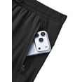 thumbnail image 2 of sogami Men's Athletic Sweatpants Joggers with Zipper Pocket Workout Pants For Running, 2 of 7