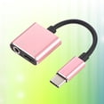 thumbnail image 4 of GAXIRE Type C Earphone Adapter Rose Gold 1Set 4.7x1.1x0.3In, 4 of 10