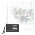thumbnail image 3 of Radio FM MW SW Réveil Numérique Écran LCD Récepteur Radio FM Portable avec Écouteurs HRD-310, Facile à Utiliser, 3 of 6