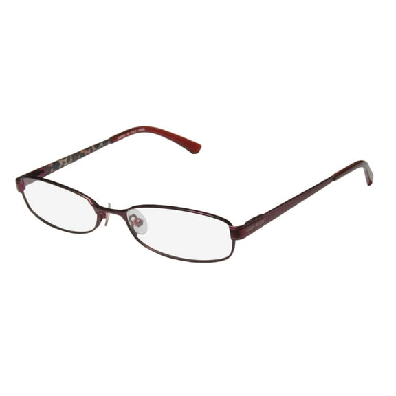 new karen millen km0080 womens/ladies designer full-rim brown frame demo lenses 52-16-135 flexible hinges eyeglasses/glasses