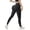 Dark Gray, variant on Ribbed Leggings for Women High Waisted Tummy Control Lifting Leggings Stretch Soft Workout Yoga Pants