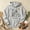 GREY, variant on Custom Figure Family Hoodie Personalized Family Portrait Hoodie Dog Mom Gift, Our Family Hoodie with Pet