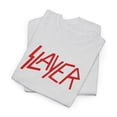 thumbnail image 3 of Slayer T Shirt Heavy Cotton Tee Metal Band Unisex Apparel Rock Music Gear - Ash / 3XL, 3 of 4