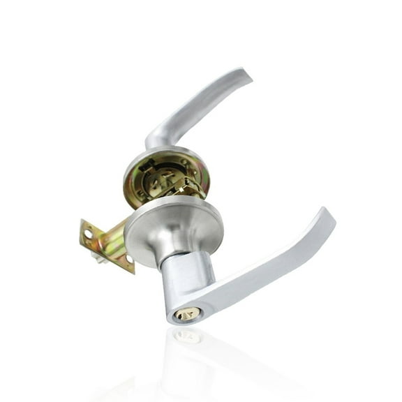 Door Handle Lock Round Entry Security Privacy Sliding Front Doors Entrance Keyed Locks For Bedroom Living Room Household