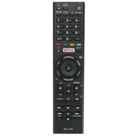 NH315UP Remote Control Compatible with Sanyo TV FW43D25F FW55D25F FW40D36F FW50D36F sub NH312UP