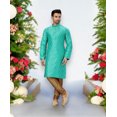 thumbnail image 4 of Traditional Men's Silk Kurta Pajama&ndash; Cultural Wear for Men, 4 of 7