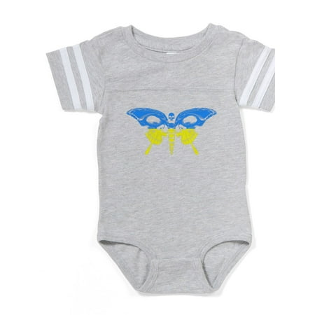 

CafePress - Cool Ukraine Flag Ukrainian - Cute Infant Baby Football Bodysuit