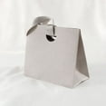 thumbnail image 2 of Paper Bag Handbag Style Gift Bag with Handles, Reusable Decorative Gift Bags for Present Wrapping, Party Favor Bags for Birthdays Weddings and Special Events,Light Gray, 2 of 5