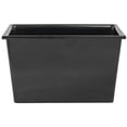 thumbnail image 3 of HUBERT SmartFit 1/4 Size Black Melamine Cold Food Pan - 6 1/5"L x 10"W x 6"D, 3 of 5