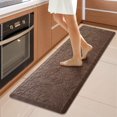 thumbnail image 1 of Alfombra de cocina KMAT acolchada antifatiga, impermeable, 17,3 x 60 cm, 1 of 7