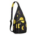 thumbnail image 1 of Astronomy Sling Backpack - Detailed Solar System Design Shoulder Bag, Compact Pack for Essential Carry & Daily Use, 1 of 4