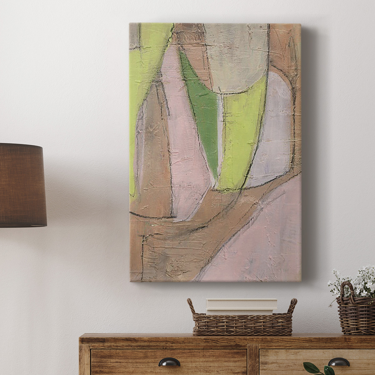 Many Layers I Premium Gallery Wrapped Canvas - Ready to Hang