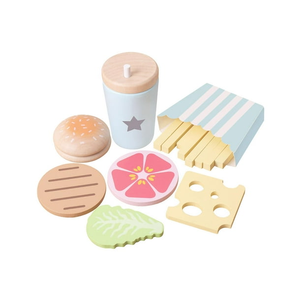 1 juego de cocina, juguetes, juguetes de simulación, juguetes para cocinar para niños pequeños. papas fritas
