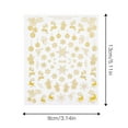 thumbnail image 4 of JYYYBF Christmas Nail Stickers Self Adhesive Tree Reindeer Snowflake DIY Nail Decals for Women, 4 of 7