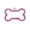 Pink, variant on erfcxs Dog Tags Stainless Steel Pet ID Tags With Glittery Bone Design Dog Name Tag Engraved For Dog Puppy Cat