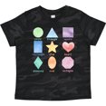 thumbnail image 3 of Inktastic Pastel Colored Shapes Boys or Girls Toddler T-Shirt, 3 of 5