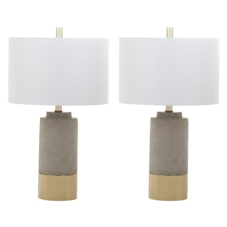 Safavieh Modern Gradient Table Lamp, Grey, Set of 2