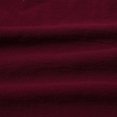 thumbnail image 6 of ZOHIUM Summer Tshirts Tops for Women Blouse Women's Cotton And Linen Loose Fit Casual Floral Print Short Sleeve Button Up Top Long Sleeve Shirts for Women Womens Tops Tshirts Casual (Wine Red,S), 6 of 6
