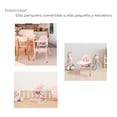 thumbnail image 3 of Silla Periquera D Bebé Eat And Rock Convertible A Mecedora Rosa Infanti, 3 of 5