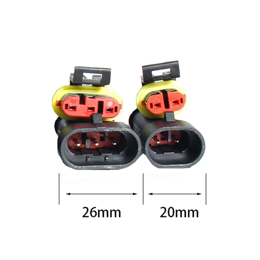 Harness Connector Waterproof Wire Quick Disconnect Automotive Electrical