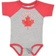 thumbnail image 3 of Inktastic Canada Maple Leaf Boys or Girls Baby Bodysuit, 3 of 5