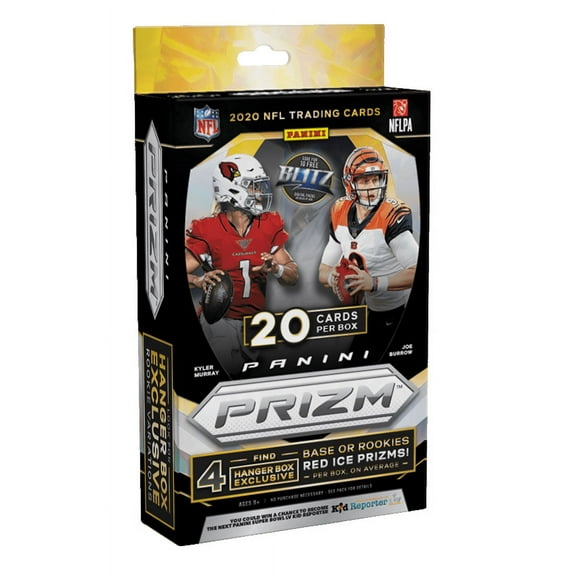 2020 Panini Prizm NFL Football Trading Cards Hanger Box