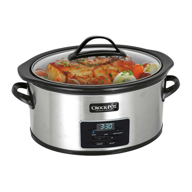 Crockpot™ 6-Quart One-Touch Cook & Carry™ Programmable Slow Cooker