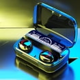 thumbnail image 1 of M10A Auriculares Bluetooth 5.1 Auriculares intrauditivos de baja latencia para juegos con bajo de micrófono Wmkox3958yii hfskjfh3951, 1 of 9