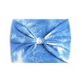 thumbnail image 3 of Bandanas for Women Women's Tie Dye Rainbow Wide Yoga Sports Sweatband Head Scarf for Women Blue One Size, 3 of 3