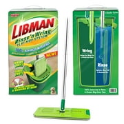Libman Rinse N Wring Flat Mop System with Microfiber Pad