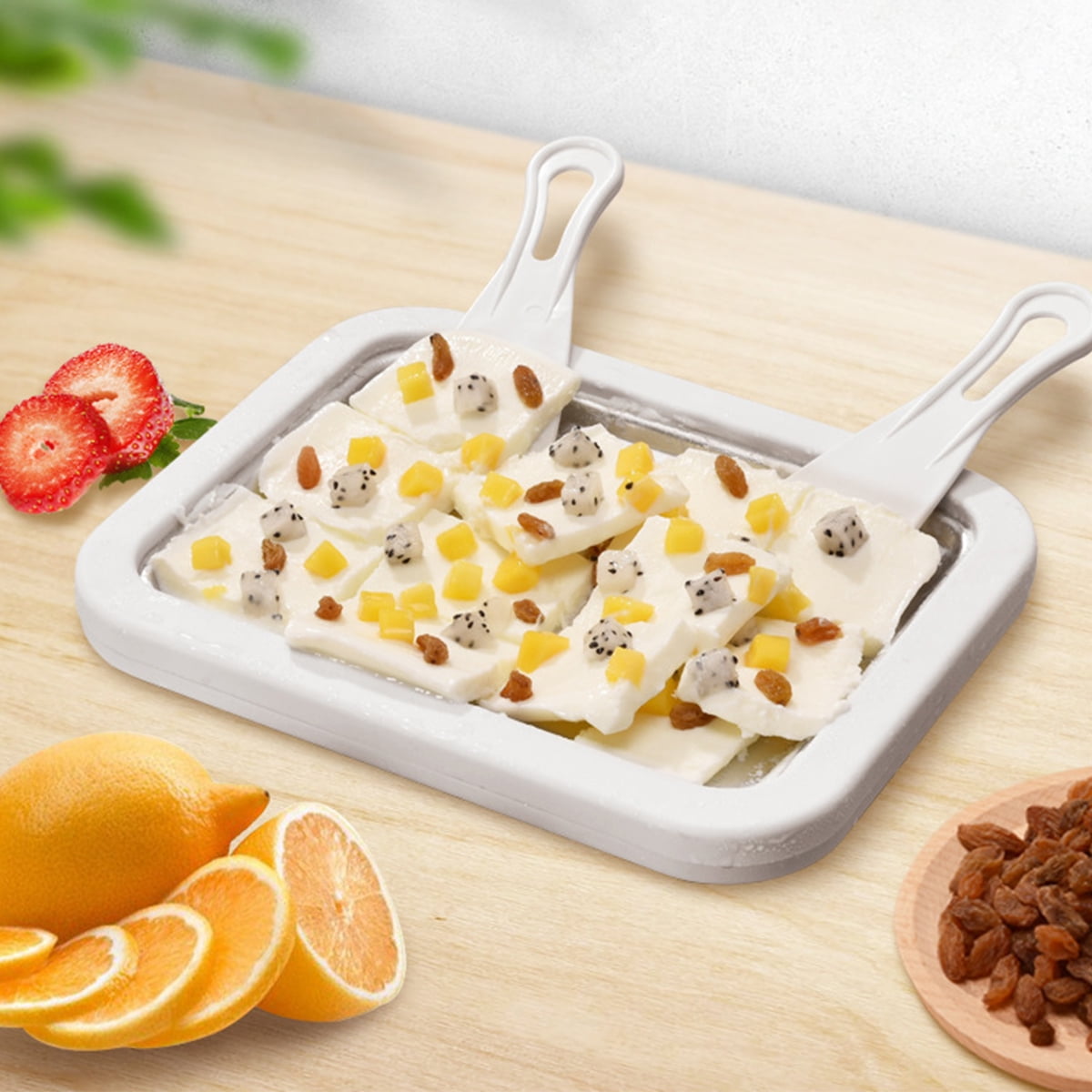 frozen plate ice cream maker