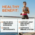 thumbnail image 5 of Turmeric Curcumin Supplement, with Organic Turmeric & Omega-3, 95% Curcuminoids, Biomelain & Black Pepper for Best Absorption, Nature's Vegan Joint Support, 120 Capsules, 5 of 7