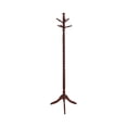 thumbnail image 2 of Traditional Style Coat Rack, Merlot Brown, 2 of 5