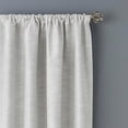 thumbnail image 2 of Better Homes & Gardens Colorblock Rod Pocket and Back Tab Blackout Curtain Panel, 1-Piece, Beige, 50" W x 108" L, 2 of 9
