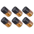 thumbnail image 3 of Essential Oil Bottles, 100Pcs 3ml Transparent Design Safe  Empty Oil Bottles  For Perfume For Essential oils For Colognes, 3 of 8