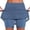 A469-Wine, variant on Sokhug Athletic Skirt Shorts for Women Polka Dot High Waist Built-in Casual Stretch Hidden Pocket Layered Sport Skirt Shorts