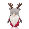 thumbnail image 1 of Advancent Navidad muñeca sin rostro tejer decoración de Navidad vacaciones escritorio ventana decorativa artesanía adorno de felpa hogar ventana Prop Kits de decoración para fiestas No.01 Advancent HA009014-01, 1 of 6
