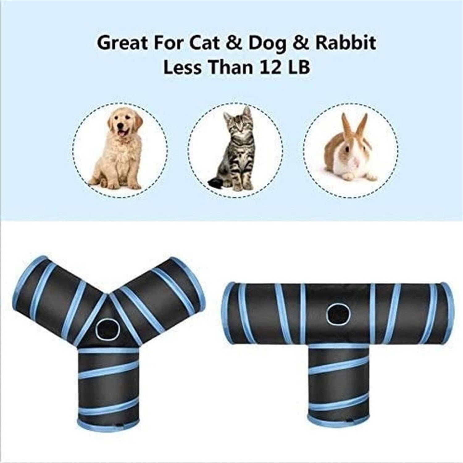 Pefilos 45" Pet Cat Tunnel for Adult Cats, Collapsible Tube Cat Tunnels Toys for Indoor Cats, Kitten Kitty Tunnel with Peek Hole, Ball, Gray Pefilos 45" Pet Cat Tunnel for Adult Cats, Collapsible Tube Cat Tunnels Toys for Indoor Cats, Kitten Kitty Tunnel with Peek Hole, Ball, Gray