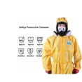 thumbnail image 3 of Ropa de protección química de una sola pieza, ropa de trabajo resistente al ácido sulfúrico y álcalis, productos químicos peligrosos, 3 of 5