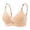 Beige, variant on Bras for Women No Underwire,Womens Bras,Triangle,Lightweight,Push-Up,Seamless,Beige,36